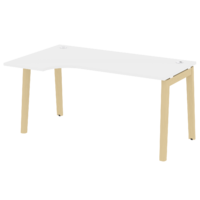 Стол эргономичный ONIX WOOD опоры L- массив дерева OW.SA -1  1580*980*750(720/460)